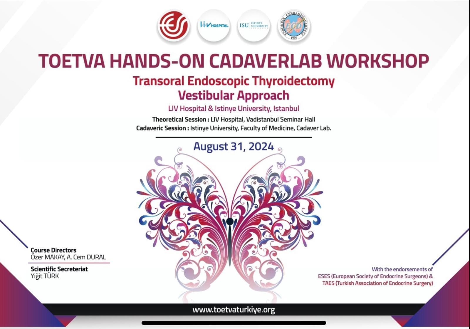 Toetva Hands-On Cadaverlab Workshop