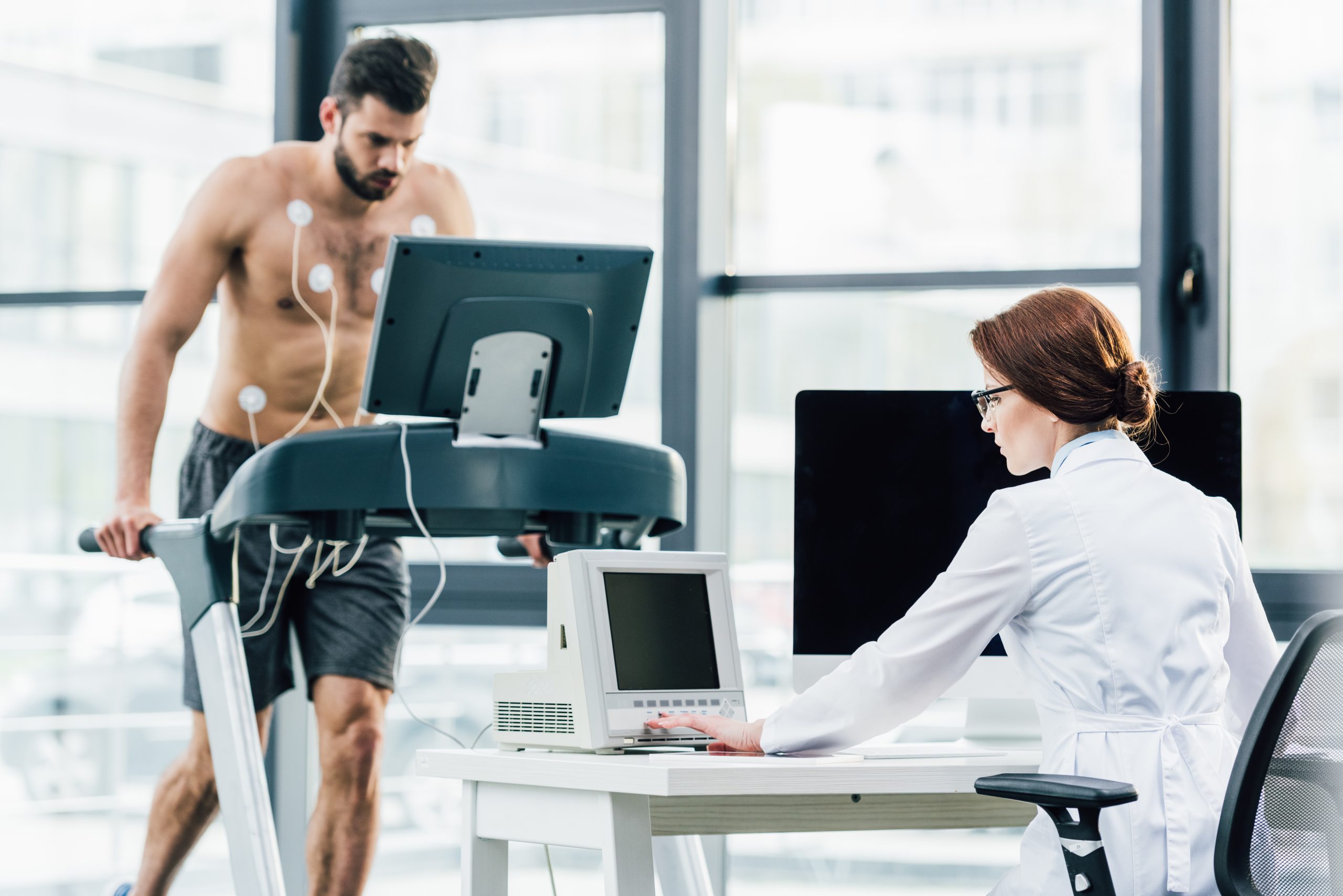 What are the dangers of a nuclear stress test?