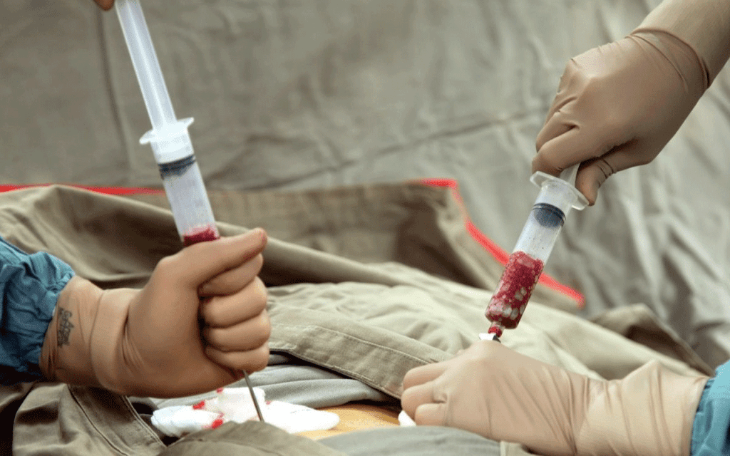 How do you know if a bone marrow transplant is successful?