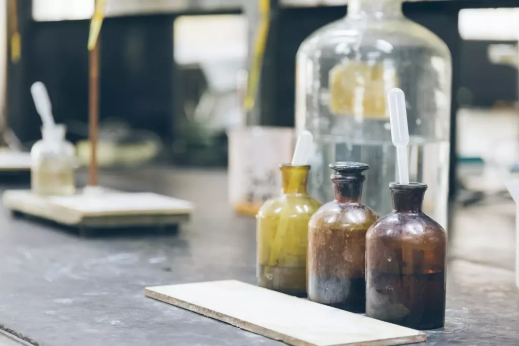 A dimly lit laboratory setting, with a central table showcasing various alternative medicine bottles, vials, and herbal remedies. In the foreground, a detailed illustration of the female reproductive system, focusing on the ovaries. The background features scientific diagrams, charts, and medical imagery, conveying a sense of research and exploration. Soft, warm lighting casts a contemplative atmosphere, suggesting the pursuit of natural, holistic approaches to addressing ovarian cancer. The composition is balanced, drawing the viewer's attention to the core elements of alternative therapies for this condition. A dimly lit laboratory setting, with a central table showcasing various alternative medicine bottles, vials, and herbal remedies. In the foreground, a detailed illustration of the female reproductive system, focusing on the ovaries. The background features scientific diagrams, charts, and medical imagery, conveying a sense of research and exploration. Soft, warm lighting casts a contemplative atmosphere, suggesting the pursuit of natural, holistic approaches to addressing ovarian cancer. The composition is balanced, drawing the viewer's attention to the core elements of alternative therapies for this condition.