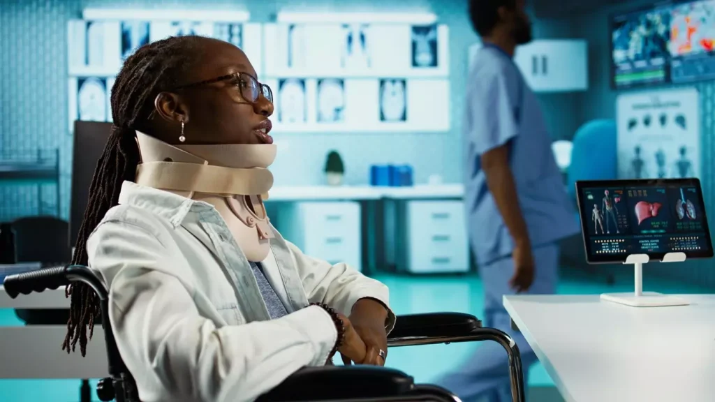 A high-resolution, detailed medical illustration depicting an AML (Acute Myeloid Leukemia) stem cell transplant procedure. The foreground shows a patient lying on an operating table, surrounded by medical professionals in sterile attire. The patient's bone marrow is being extracted via a syringe, with the hematopoietic stem cells visible as a glowing, golden liquid. The middle ground features a specialized stem cell centrifuge, processing the extracted cells. In the background, a large medical display shows the patient's vital signs and the progress of the stem cell collection. The scene is illuminated by bright, clean lighting, conveying a sense of precision and clinical expertise. The overall mood is one of medical innovation and the hope of curing AML through advanced stem cell transplantation techniques.