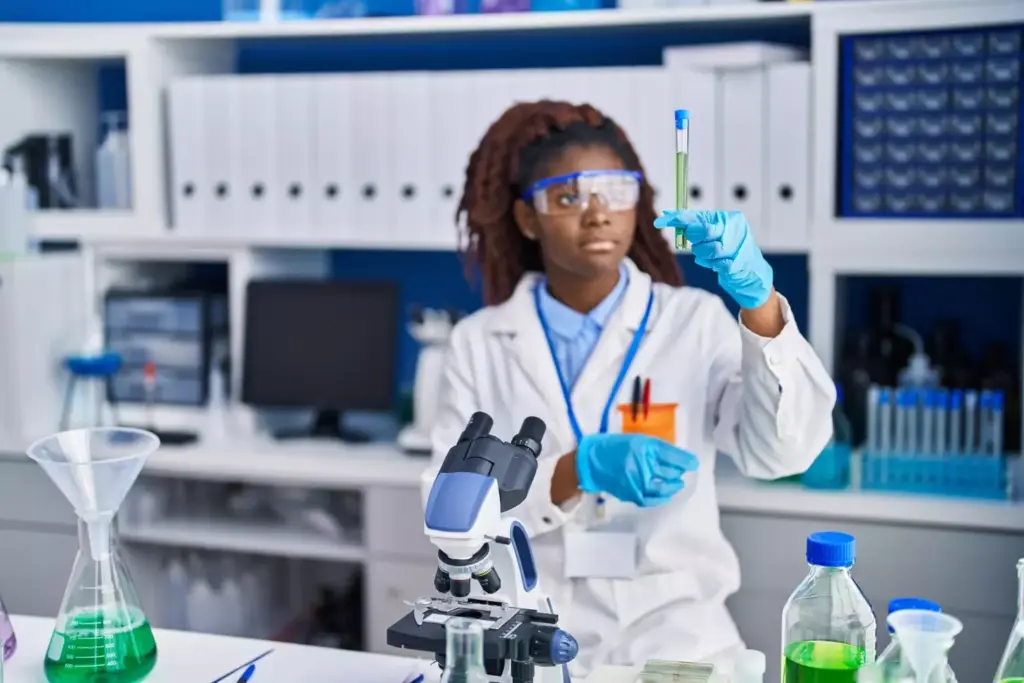 A laboratory workspace filled with advanced scientific equipment, including microscopes, beakers, and diagnostic tools. In the foreground, researchers in white coats diligently examine brain tissue samples, their expressions conveying a sense of focused determination. The middle ground features a large, illuminated brain diagram, highlighting the complexities of the human mind. In the background, a wall-mounted display shows intricate MRI scans and data visualizations, underscoring the technological advancements driving brain cancer research. Warm, focused lighting casts an air of seriousness and importance, as the researchers strive to uncover the secrets of this devastating disease. A laboratory workspace filled with advanced scientific equipment, including microscopes, beakers, and diagnostic tools. In the foreground, researchers in white coats diligently examine brain tissue samples, their expressions conveying a sense of focused determination. The middle ground features a large, illuminated brain diagram, highlighting the complexities of the human mind. In the background, a wall-mounted display shows intricate MRI scans and data visualizations, underscoring the technological advancements driving brain cancer research. Warm, focused lighting casts an air of seriousness and importance, as the researchers strive to uncover the secrets of this devastating disease.