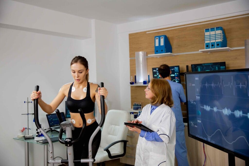 An expansive sports medicine clinic with an array of treatment modalities