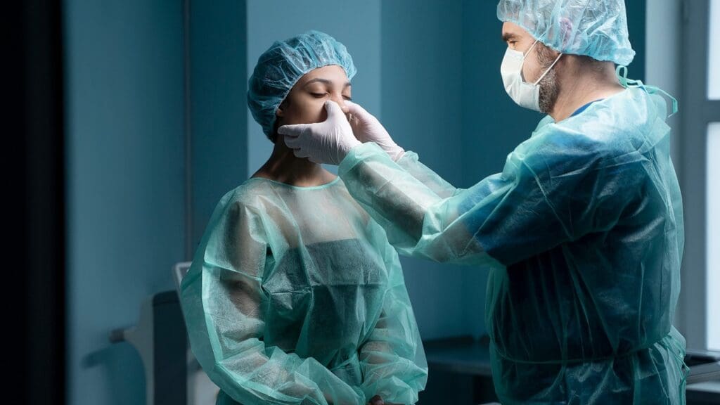 Basal Cell Carcinoma on the Nose with Mohs Surgery Basal Cell Carcinoma on the Nose with Mohs Surgery