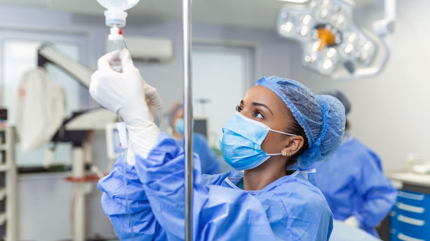 Transplant in hospital