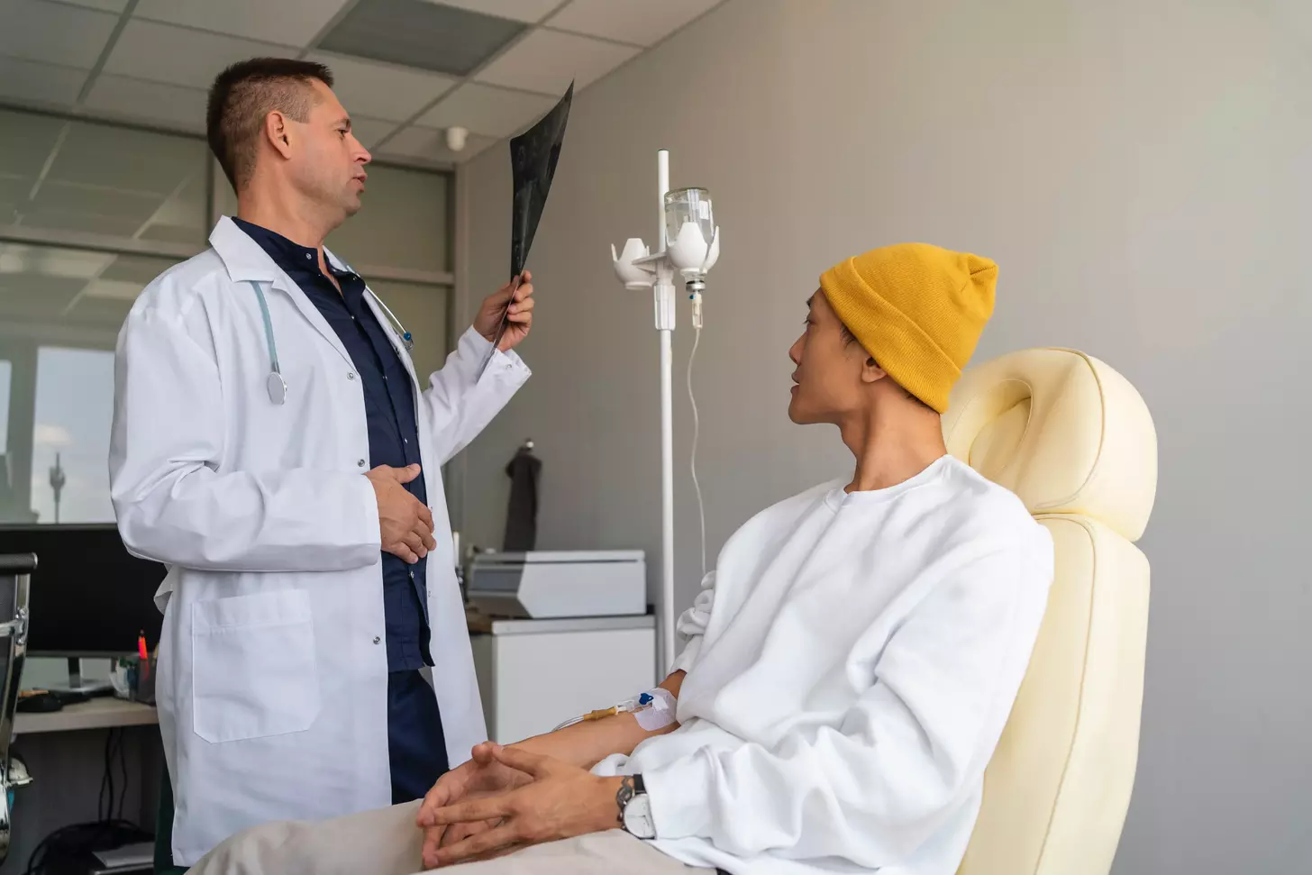 a patient undergoing asct stem cell transplant