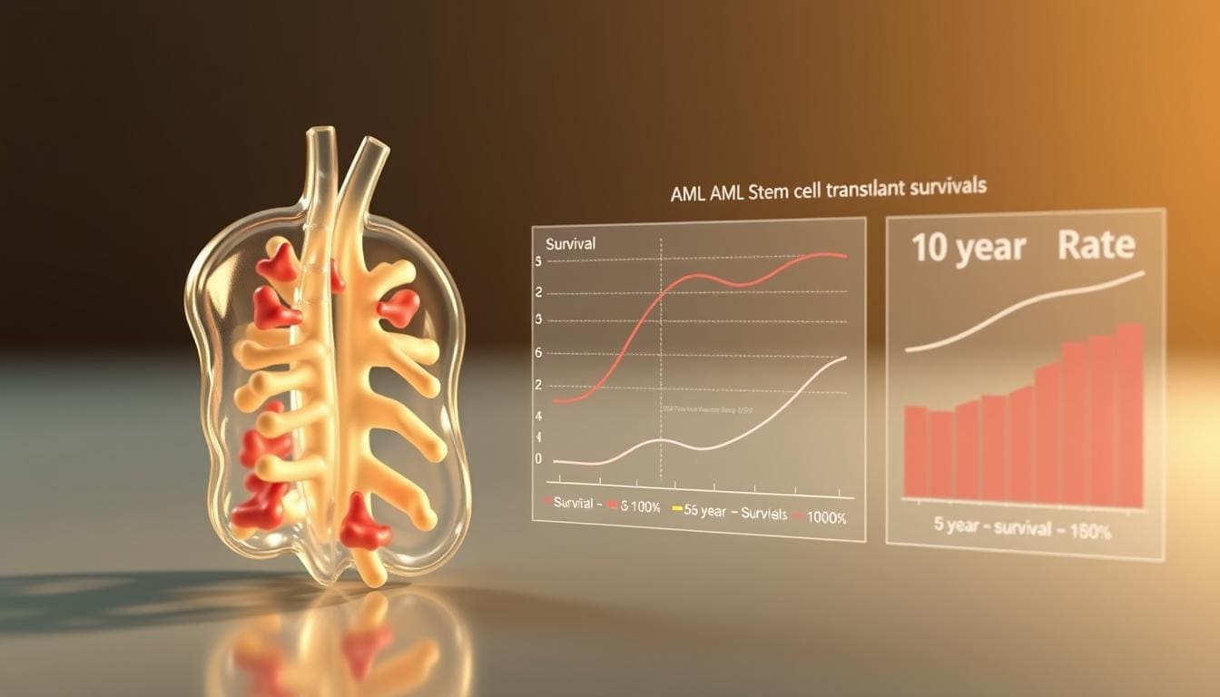 aml stem cell transplant success rate