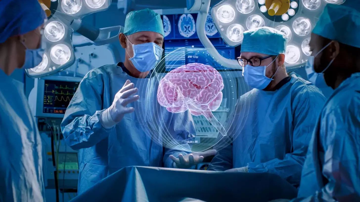 brain mass removal surgery