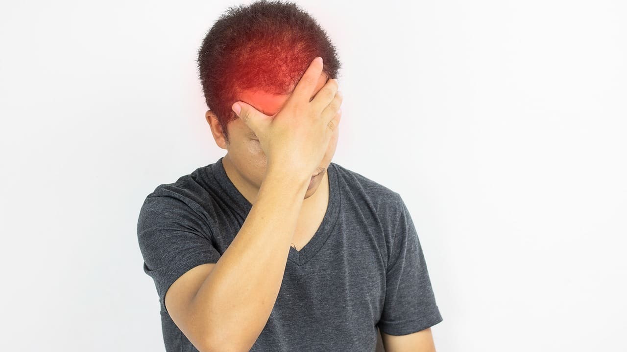 brain swelling symptoms