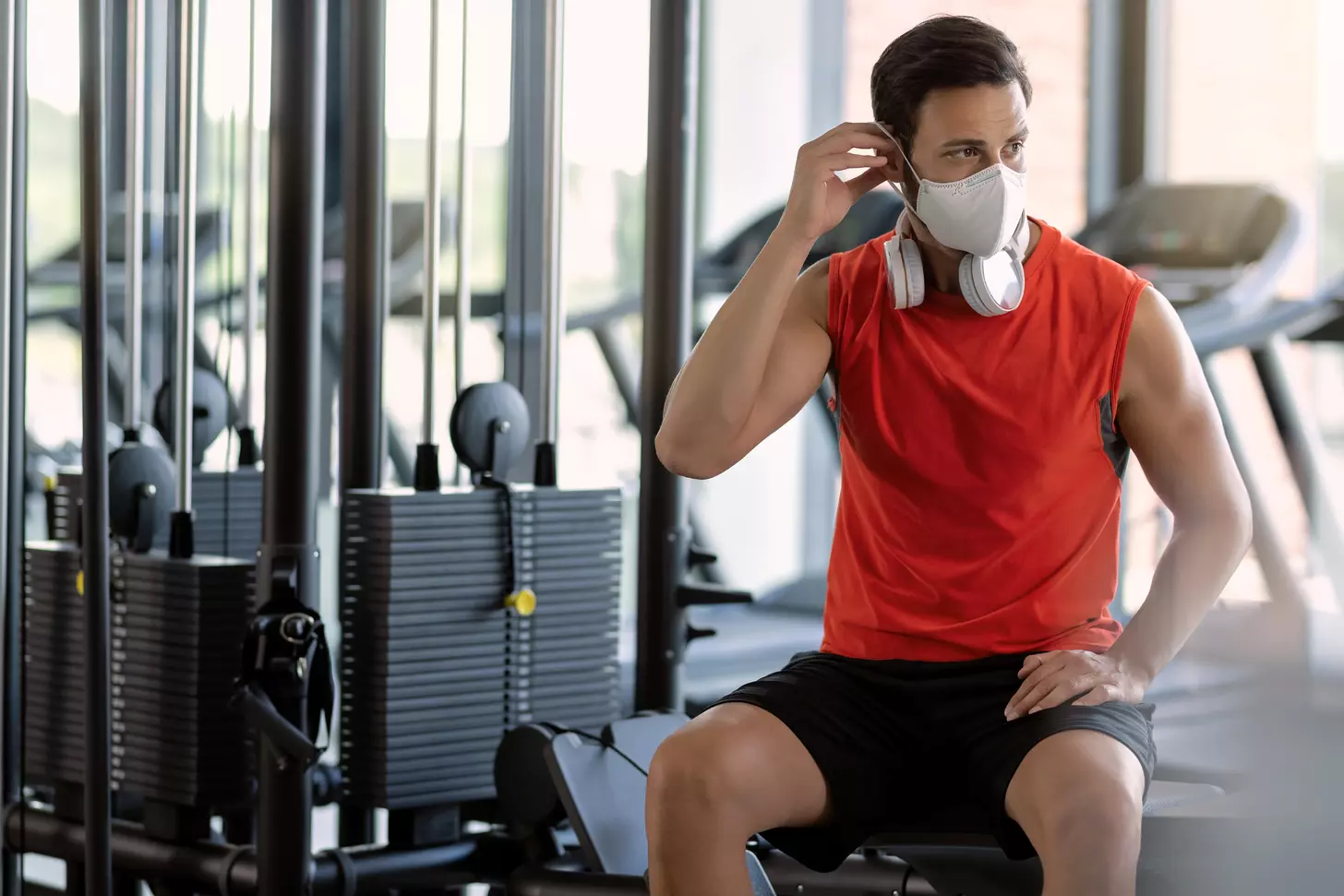 breathlessness when exercising