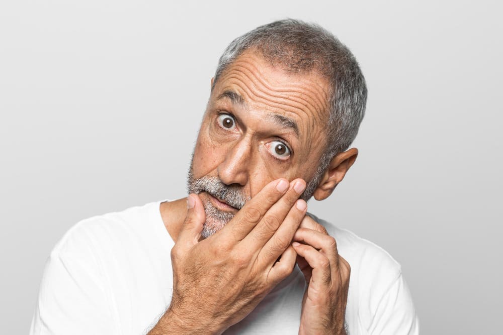 drooping face drooping face