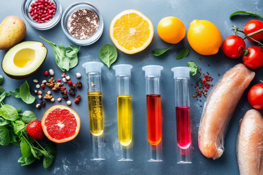 What Are MDS Mimics? Diagnosing Conditions Mistaken for MDS 1 fresh food ingredients colorful liquid samples test tubes healthy eating research LIV Hospital