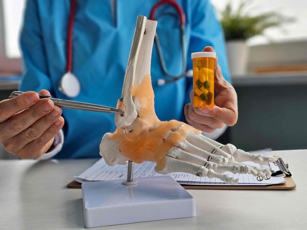 high-resolution medical illustration depicting metastatic carcinoma of bone