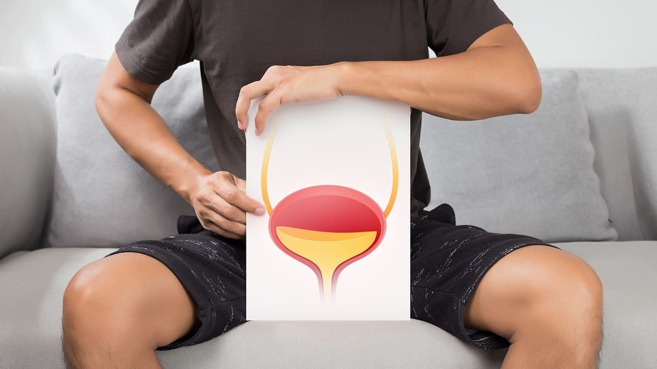 how to drain prostate gland