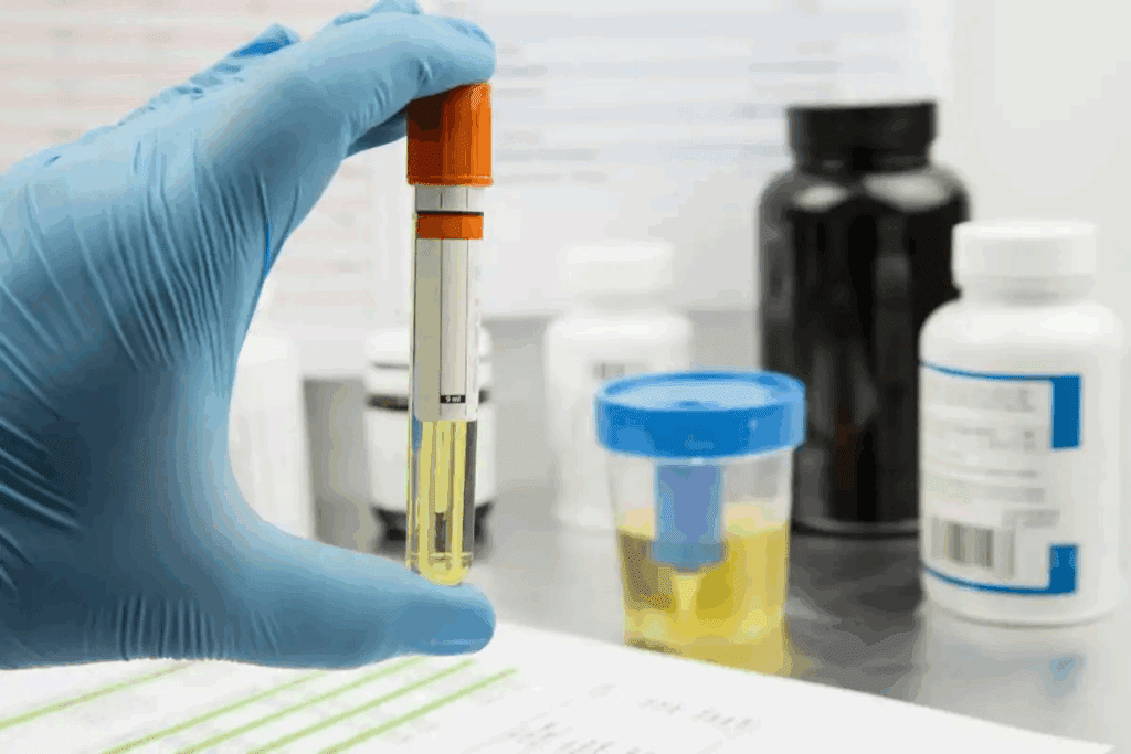 Small Blood Clots in Urine: Appearance & ER