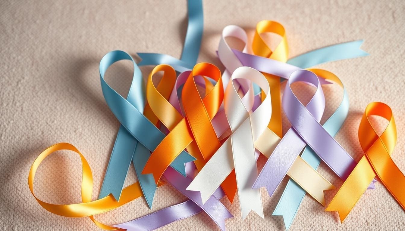 Childhood Cancer Awareness Symbols and Ribbon Colors