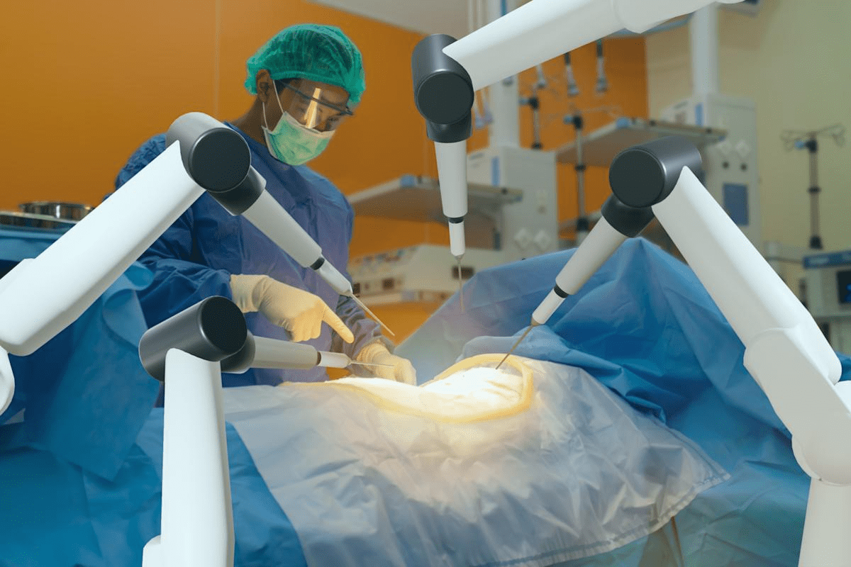 Robotic Hysterectomy Surgery: Cervix Removal