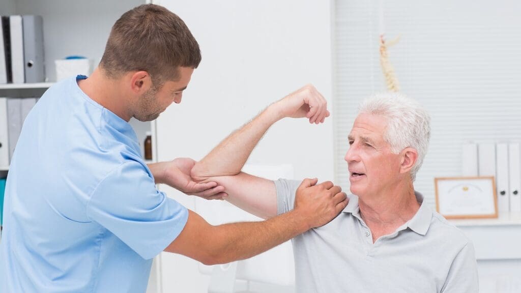 shoulder debridement recovery time