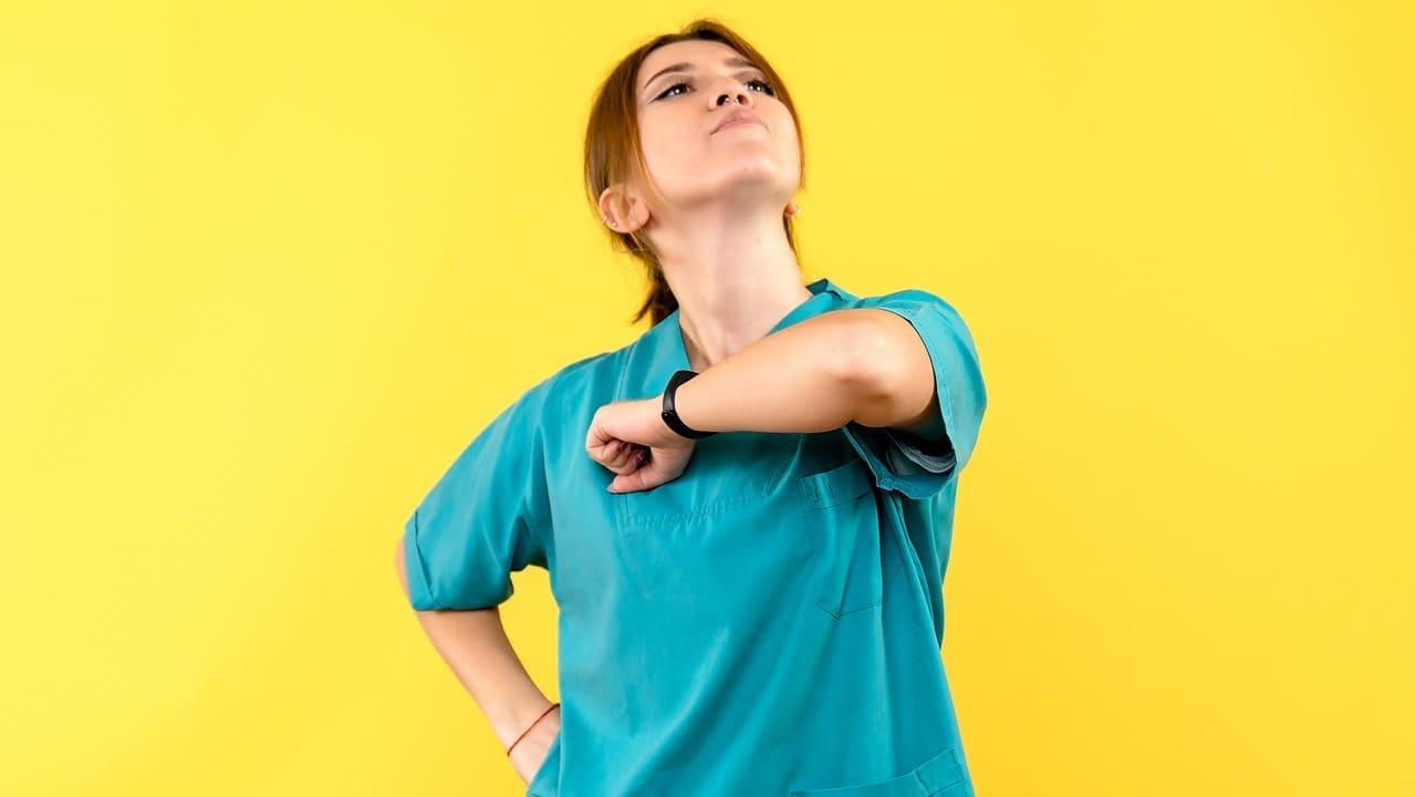 shoulder debridement recovery time