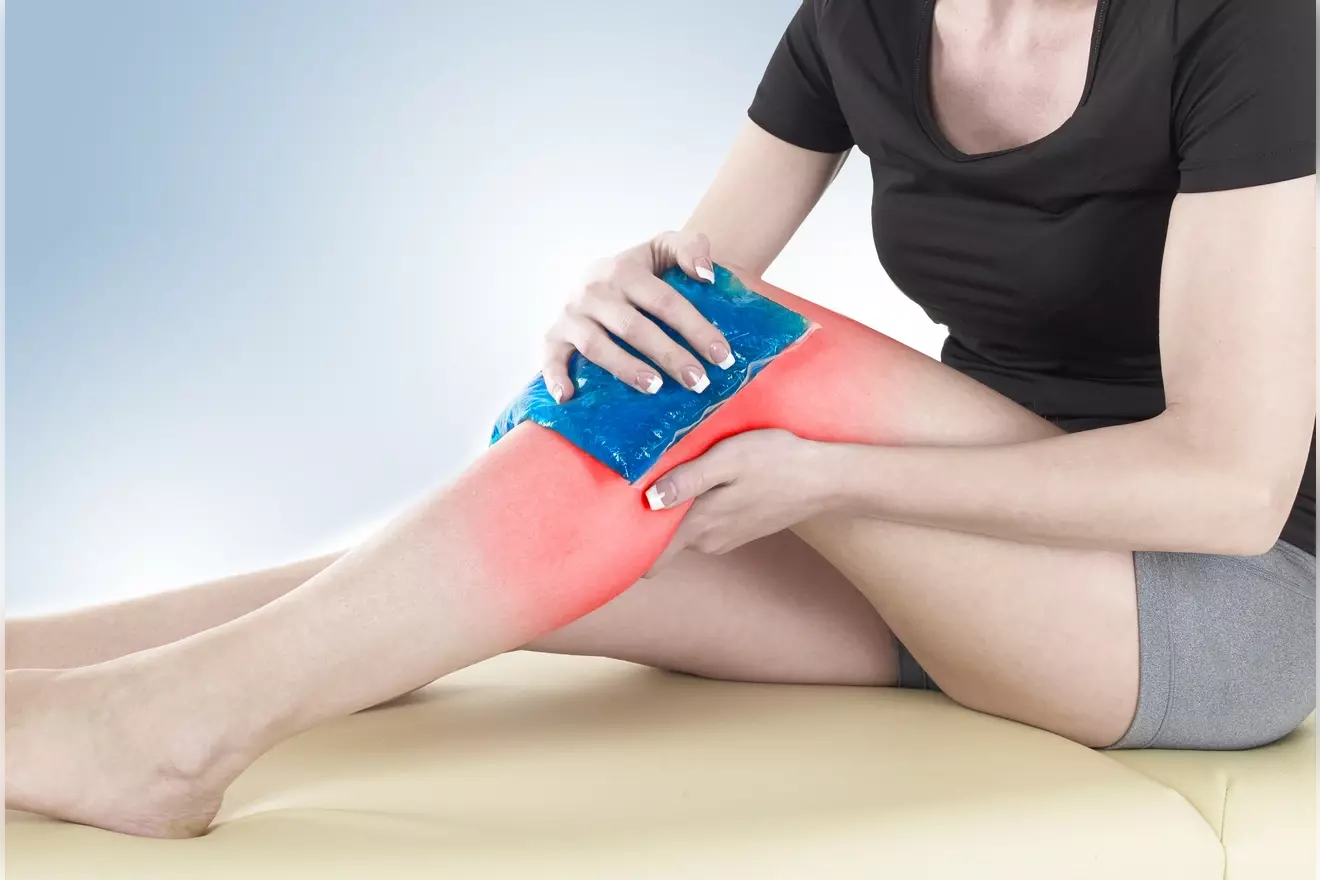 use ice after knee replacement