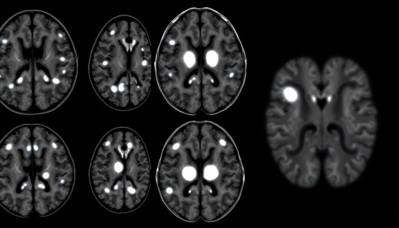 what are bright spots in mri for brain