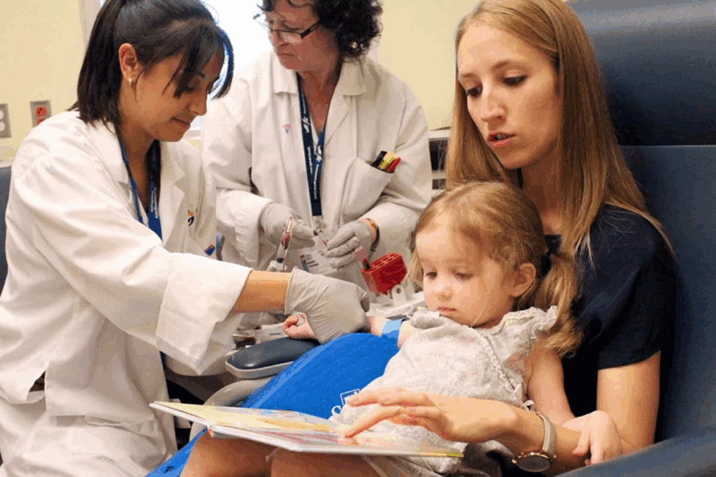 Pediatric Nurse: Handling Blood and Clinical Duties