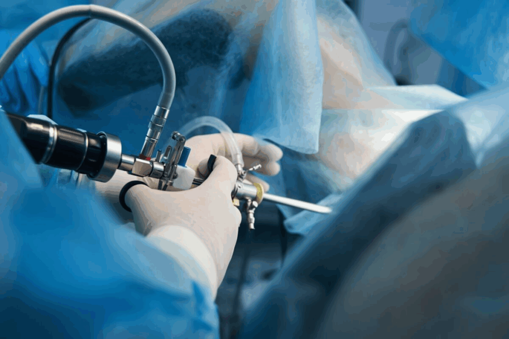 Crucial organ injury laparoscopy