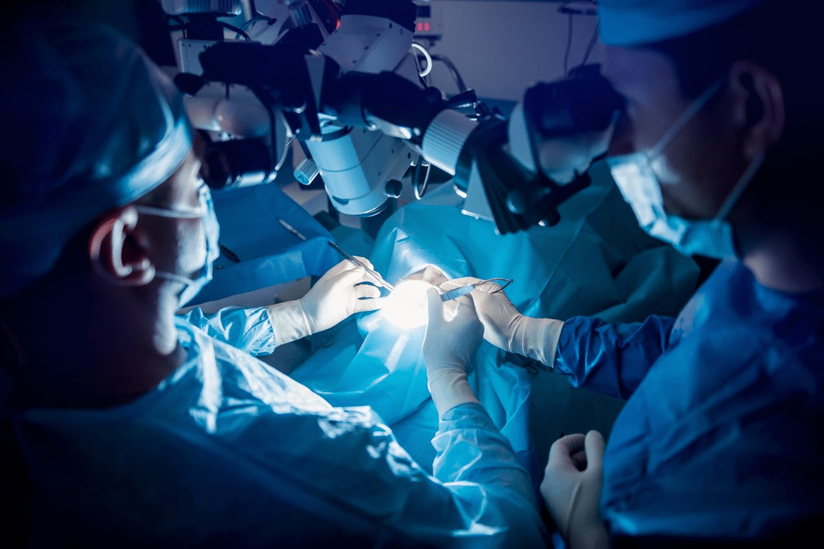 What percentage of carotid artery blockage requires surgery?